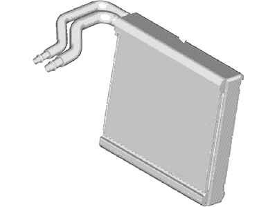 Ford BV6Z-19850-A Evaporator Assembly BV6Z-19850-A Ford Evaporator Assembly Illustration 1 of 1