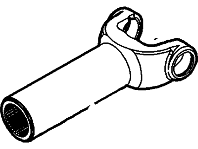 Ford 7C3Z-4841-A Flange - Coupling 7C3Z-4841-A Ford Flange - Coupling Illustration 1 of 1