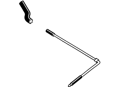 XS4Z-9G271-AA Ford Hose - Connecting Illustration 1 of 1