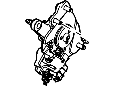 DG1Z-7210-D Ford Selector Shaft Assembly Illustration 1 of 1
