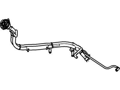 8L2Z-9034-B Ford Pipe - Fuel Filler Illustration 1 of 1