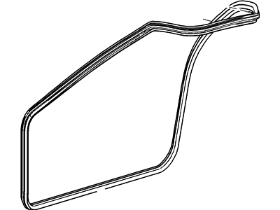 Ford 4G7Z-6320708-AC Weatherstrip Assembly - Door Opening, Passenger Side 4G7Z-6320708-AC Ford Weatherstrip Assembly - Door Opening, Passenger Side Illustration 1 of 1