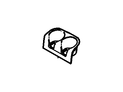 Ford 2L1Z-7813560-BDB Holder - Cup, Driver Side 2L1Z-7813560-BDB Ford Holder - Cup, Driver Side Illustration 1 of 1