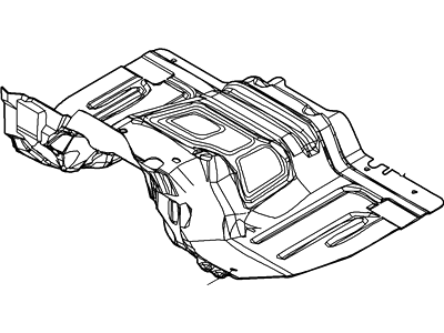 3L1Z-1511172-CA Ford Insulator - Tunnel Illustration 1 of 1