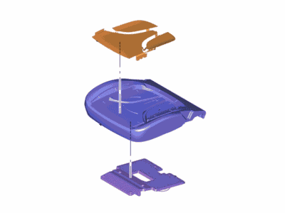 Lincoln GJ7Z-78632A22-C Pad - Seat Cushion