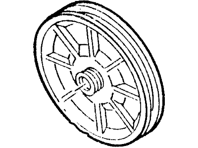 Ford F6ZZ-3A733-A Pulley - Power Steering F6ZZ-3A733-A Ford Pulley - Power Steering Illustration 1 of 1