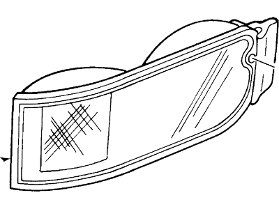 Mercury Side Marker Light - XW3Z-15A201-AB