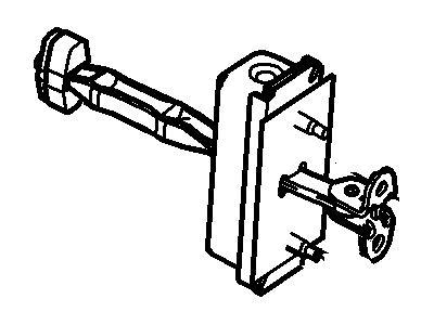 XW4Z-5422886-AA Ford Check Assembly - Door Illustration 1 of 1