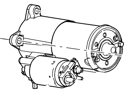 Lincoln 6L3Z-11002-CA Starter Motor Assy