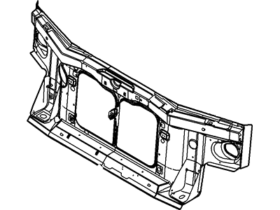 Mercury 6L2Z-16138-AA Support - Radiator