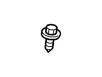 -N802455-S2 Ford Screw - Self-Tapping Illustration 1 of 1