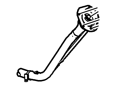 4L3Z-9034-AJ Ford Pipe - Fuel Filler Illustration 1 of 1