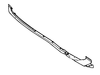 4L3Z-1525325-AD Ford Weatherstrip, Driver Side Illustration 1 of 1