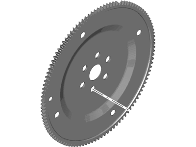 Lincoln Flywheel - 1S7Z-6375-E