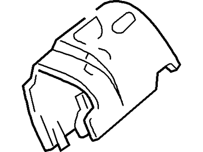 Ford F81Z-3530-BAA Shroud Assy - Steering Column