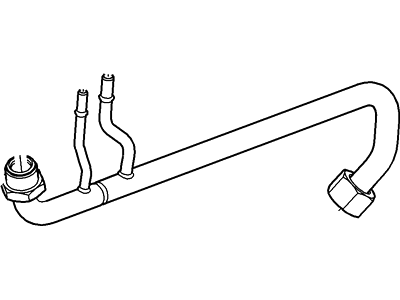 Ford 7L5Z-9D477-B Tube - EGR Valve To Exhaust Manifold