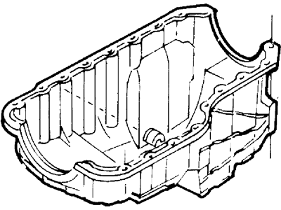 Mercury 1L2Z-6675-FA Pan Assy - Engine Oil