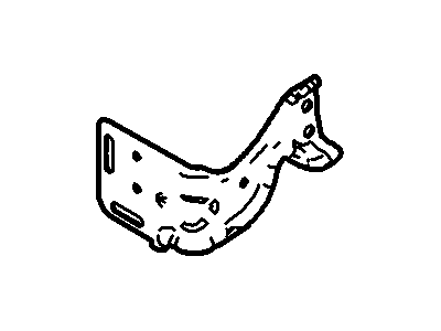Ford 7L1Z-78618A88-A Bracket - Seat Mounting, Passenger Side 7L1Z-78618A88-A Ford Bracket - Seat Mounting, Passenger Side Illustration 1 of 1
