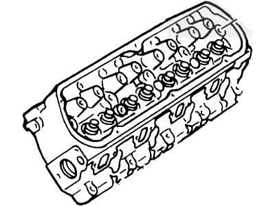 Mercury F87Z-6049-BA Cylinder Head Assembly