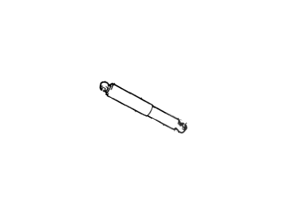 Ford F81Z-18124-AL Shock Absorber Assembly F81Z-18124-AL Ford Shock Absorber Assembly Illustration 1 of 1
