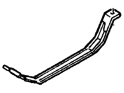 Mercury FOCZ9092A Strap Assembly - Fuel Tank