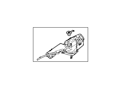 Mercury 6L2Z-8A080-C Tank Assy - Radiator Overflow