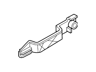1M5Z-5426684-AA Ford Reinforcement, Passenger Side Illustration 1 of 1