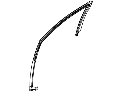 Ford 6L2Z-7821547-AA Run - Door Glass