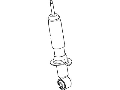 Ford 7W7Z-18124-C Shock Absorber Assembly 7W7Z-18124-C Ford Shock Absorber Assembly Illustration 1 of 1