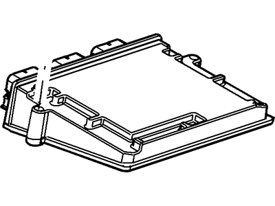 Ford 5F9Z-12A650-AHA Module - Engine Control - Eec V