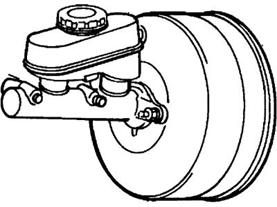 Lincoln F4AZ2005B Booster Assembly - Brake