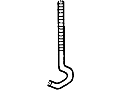 Ford E9SZ-1448-A Bolt E9SZ-1448-A Ford Bolt Illustration 1 of 1
