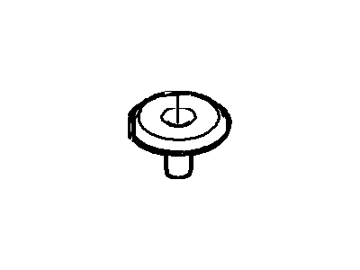 Ford 4C2Z-1000154-AA Insulator, Upper 4C2Z-1000154-AA Ford Insulator, Upper Illustration 1 of 1