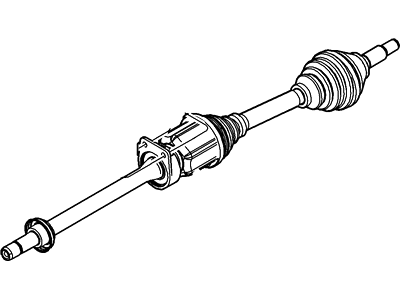 Lincoln CA5Z-3B436-E Shaft - Front Axle