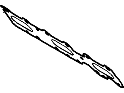 Ford 7T4Z-9448-EA Gasket 7T4Z-9448-EA Ford Gasket Illustration 1 of 1