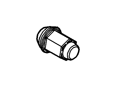 Mercury 6L8Z-1012-AA Nut - Wheel