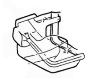 Ford FOTZ-9K014-J Deflector - Stone                  