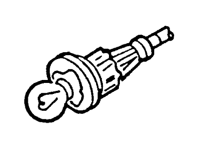 Mercury Topaz Headlight Bulb - F23Z13466A