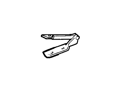 Lincoln E8OY16796A Hinge Assembly - Hood