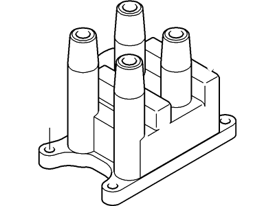 Ford XS8Z-12029-AA Coil Assembly - Ignition XS8Z-12029-AA Ford Coil Assembly - Ignition Illustration 1 of 1