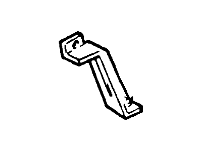 Ford E92Z17C787B Outer Bracket, Driver Side E92Z17C787B Ford Outer Bracket, Driver Side Illustration 1 of 1