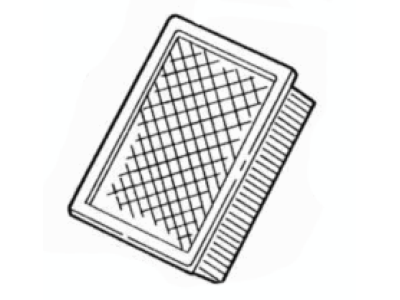 Mercury F6DZ-9601-B Element Assembly - Air Cleaner
