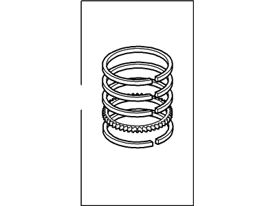 Mercury 2L3Z-6148-KA Kit - Piston Ring
