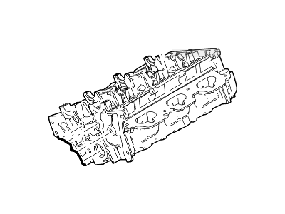 Mercury 5F9Z-6049-AA Cylinder Head Assembly