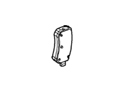 Mercury 5F2Z-2200-AA Kit - Brake Shoe And Lining