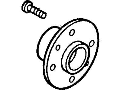 Mercury F8CZ-1104-AA Hub Assembly - Wheel