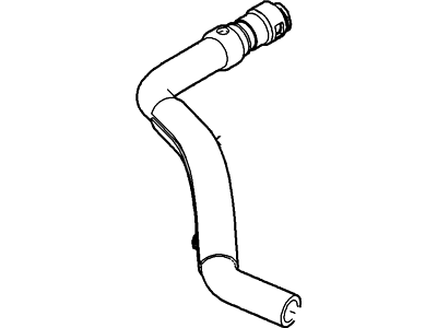 7C3Z-18472-B Ford Hose - Heater Water Illustration 1 of 1