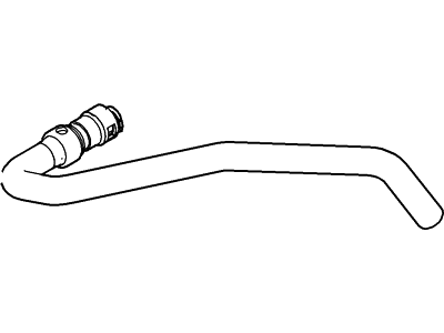 7C3Z-18472-F Ford Hose - Heater Water Illustration 1 of 1