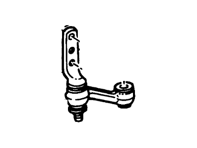 Lincoln 1W1Z-3355-AA Arm And Bracket Assembly