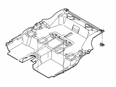 Ford DB5Z-7813048-BC Carpet - Floor